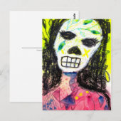 Hauttief Postkarte (Vorne/Hinten)