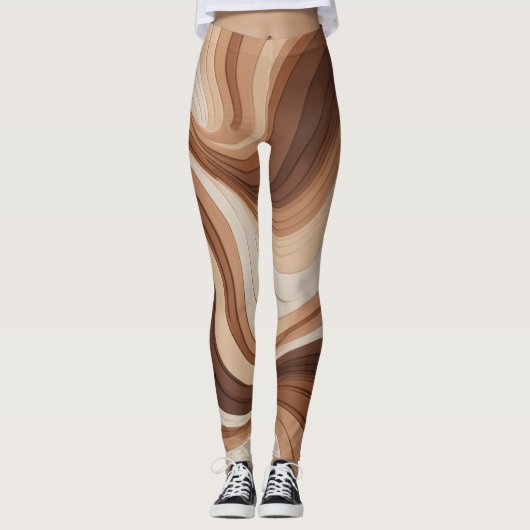 Hauttöne Leggings (Vorderseite)
