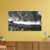 Hauula, HI - Sacred Falls, nähe Cooper Ranch Inn Leinwanddruck (Insitu (Wohnzimmer))