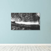 Hauula, HI - Sacred Falls, nähe Cooper Ranch Inn Leinwanddruck (Insitu (Holzboden))