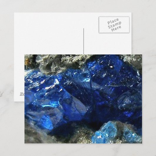 Haüyne Postkarte (Vorne/Hinten)