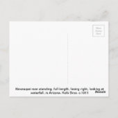 Hava Supai Postkarte (Rückseite)