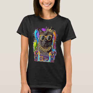 Havana Brown Cat Hip Hop 90er Rap Music T-Shirt