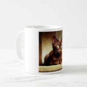 Havana Brown Cat Kaffeetasse (Vorderseite Links)