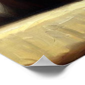 Havana Brown Cat Poster (Ecke)