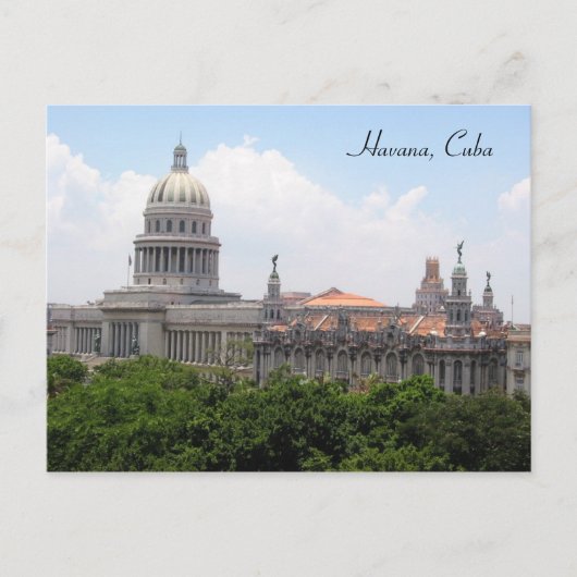 Havana Capitolio Postkarte (Vorderseite)