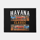 Havana Classic - Kubanische Jahrgangssprache Kunst Fußmatte (Vorderseite)
