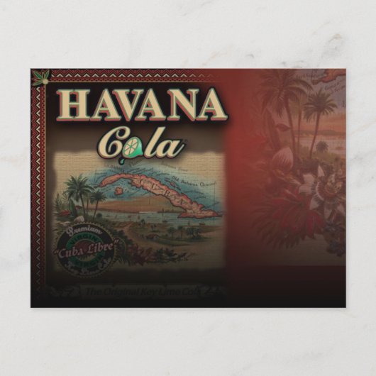 Havana Cola Post Card Postkarte (Vorderseite)
