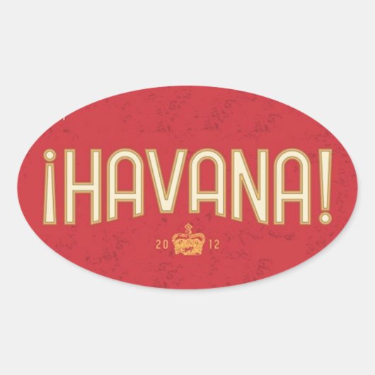 Havana Crown Sticker (Vorderseite)
