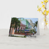 Havana Cuba Architecture near Malecon Karte (Gelbe Blume)