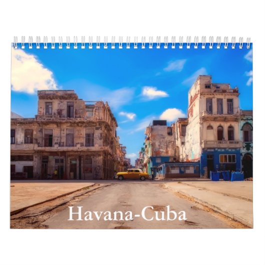 Havana-Cuba Calendar Kalender (Titelbild)