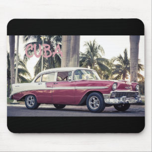 HAVANA CUBA CAR MOUSEPAD
