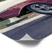 HAVANA CUBA CAR POSTER (Ecke)