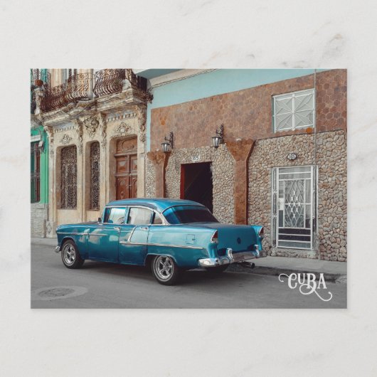 Havana CUBA Car Postkarte (Vorderseite)