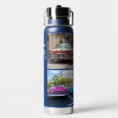 Havana CUBA Cars Individuelle Name Trinkflasche (Hinten)
