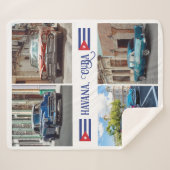Havana CUBA Cars Sherpadecke (Vorderseite (Horizontal))