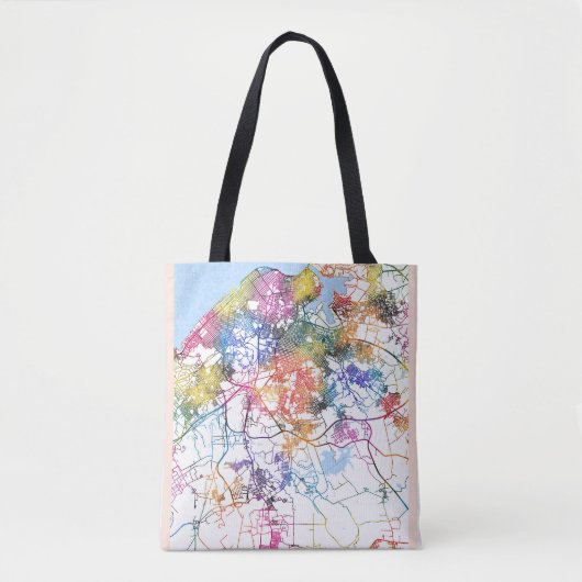 Havana Cuba City Map Tasche (Vorderseite)