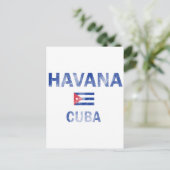 Havana Cuba Designs Postkarte (Stehend Vorderseite)