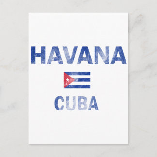 Havana Cuba Designs Postkarte