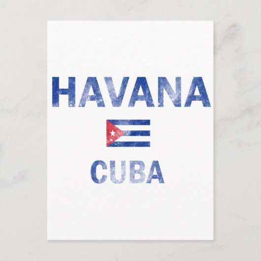 Havana Cuba Designs Postkarte (Vorderseite)