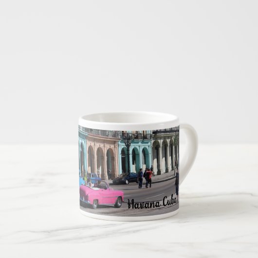 Havana Cuba Espressotasse (Vorderseite Rechts)