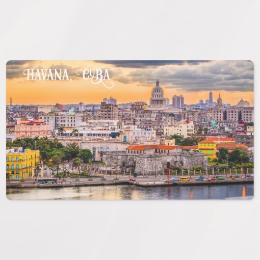 Havana CUBA Etiketten (Design 1)