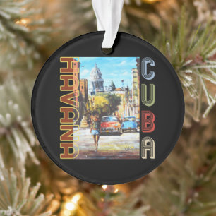 Havana Cuba Fine Art - National Hauptstadt Ornament