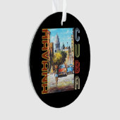 Havana Cuba Fine Art - National Hauptstadt Ornament (Vorderseite)