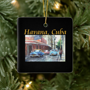 Havana Cuba Floridita Kunst, Dichtung und Musik Keramikornament