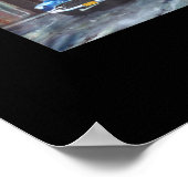 Havana Cuba Floridita Kunst, Dichtung und Musik Poster (Ecke)