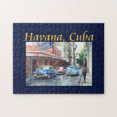 Havana Cuba Floridita Kunst, Dichtung und Musik Puzzle (Horizontal)