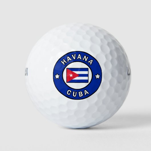 Havana Cuba Golfball (Vorderseite)
