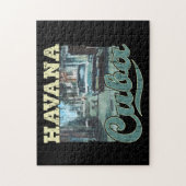 Havana Cuba Graffiti Street Art - Liebe Habana Puzzle (Vertikal)