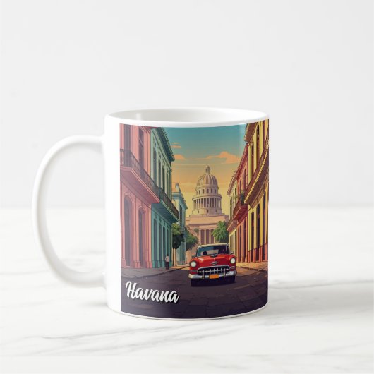 Havana Cuba Kaffeetasse (Links)