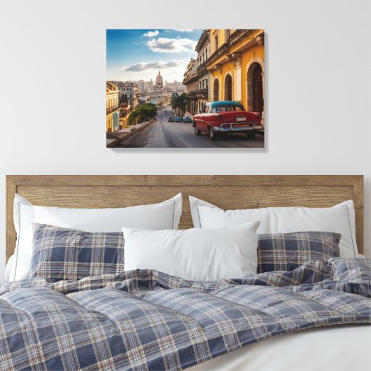 Havana Cuba Leinwanddruck (Insitu (Schlafzimmer))