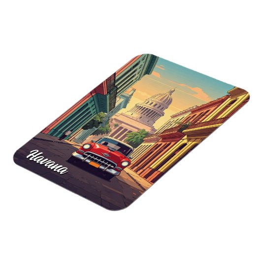 Havana Cuba Magnet (Linke Seite)