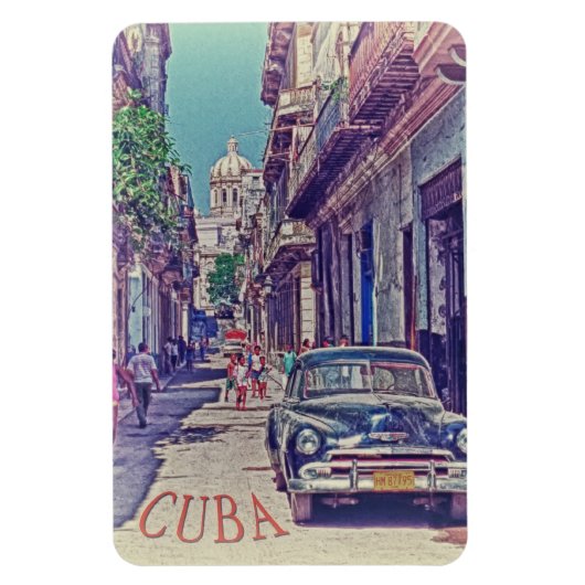 Havana Cuba Magnet (Vertikal)