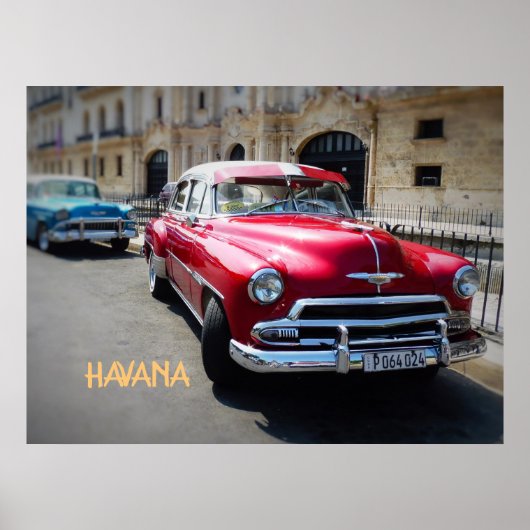 HAVANA CUBA POSTER (Vorne)