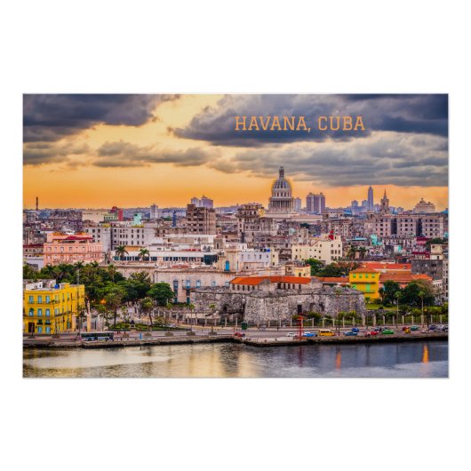 Havana CUBA Poster (Vorderseite)