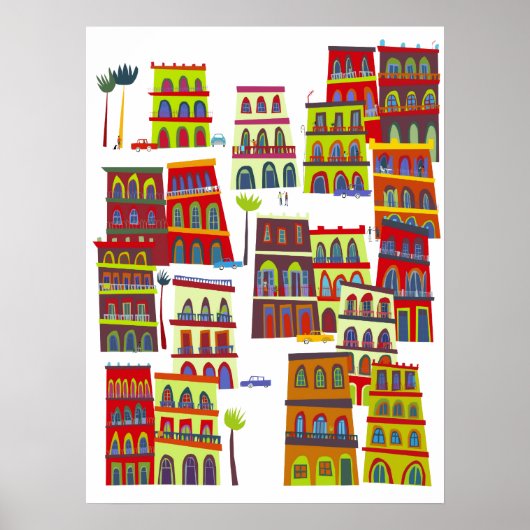 Havana Cuba Poster (Vorne)