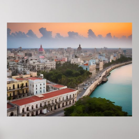 Havana Cuba Poster (Vorne)