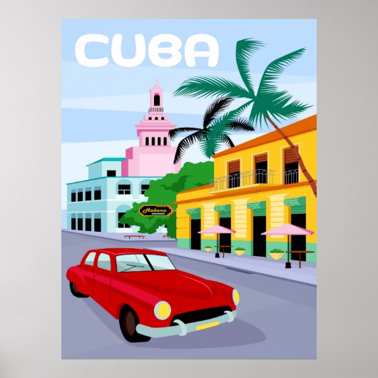 Havana Cuba Poster (Vorne)