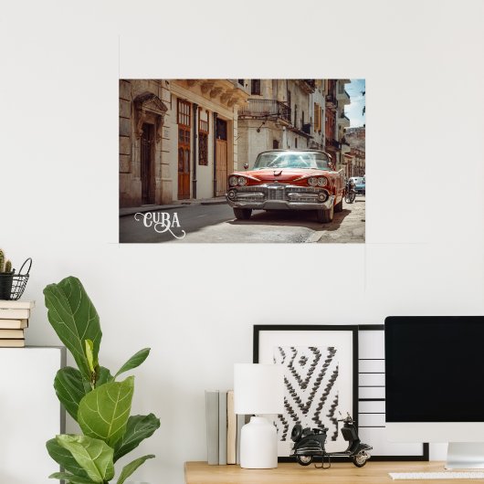 Havana CUBA Poster (Heimbüro)