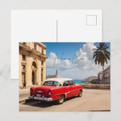 Havana Cuba Postkarte (Vorne/Hinten)