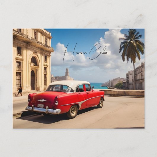 Havana Cuba Postkarte (Vorderseite)