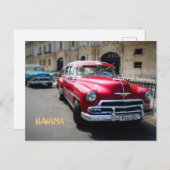 HAVANA CUBA POSTKARTE (Vorne/Hinten)