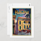 Havana Cuba Postkarte (Vorne/Hinten)