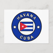 Havana Cuba Postkarte (Vorderseite)