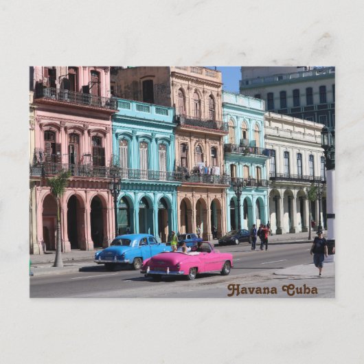Havana Cuba Postkarte (Vorderseite)