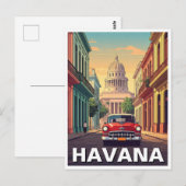Havana Cuba Postkarte (Vorne/Hinten)